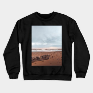 Stranded Lobster Trap on a New Brunswick Beach V1 Crewneck Sweatshirt